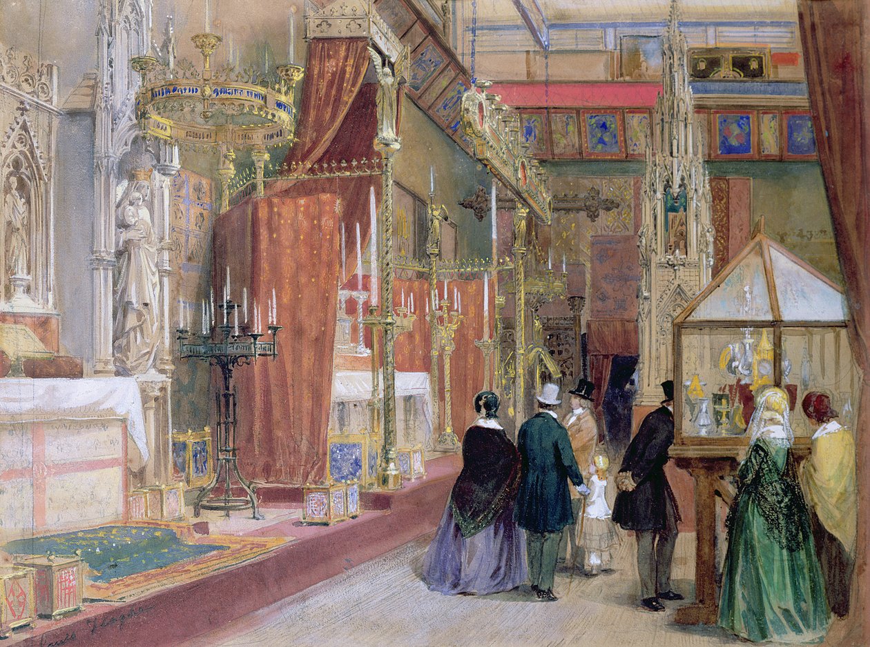 Middelalderretten til den store udstilling i 1851 af Louis Haghe
