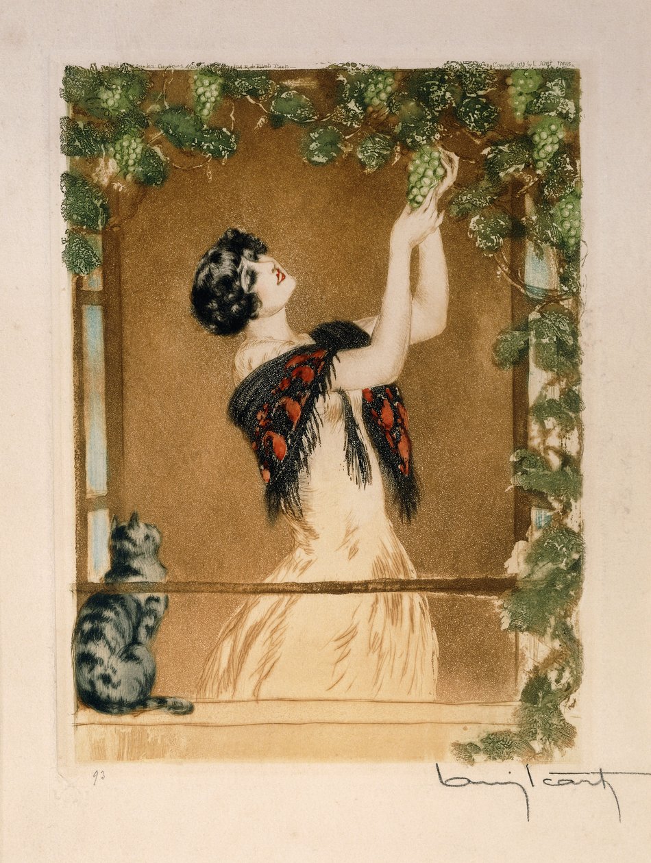 Efterår af Louis Icart