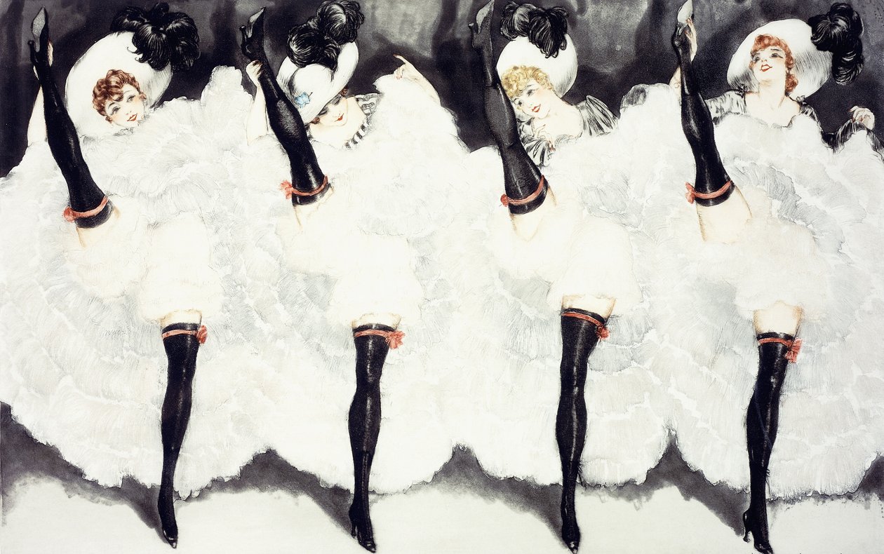 Kan kan af Louis Icart