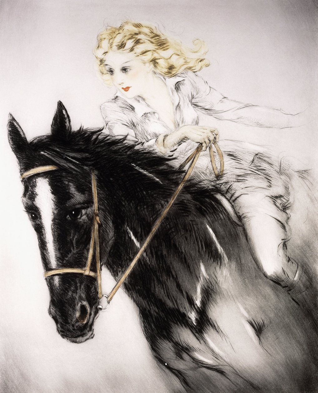 Rytter | Louis Icart | Kunstryk