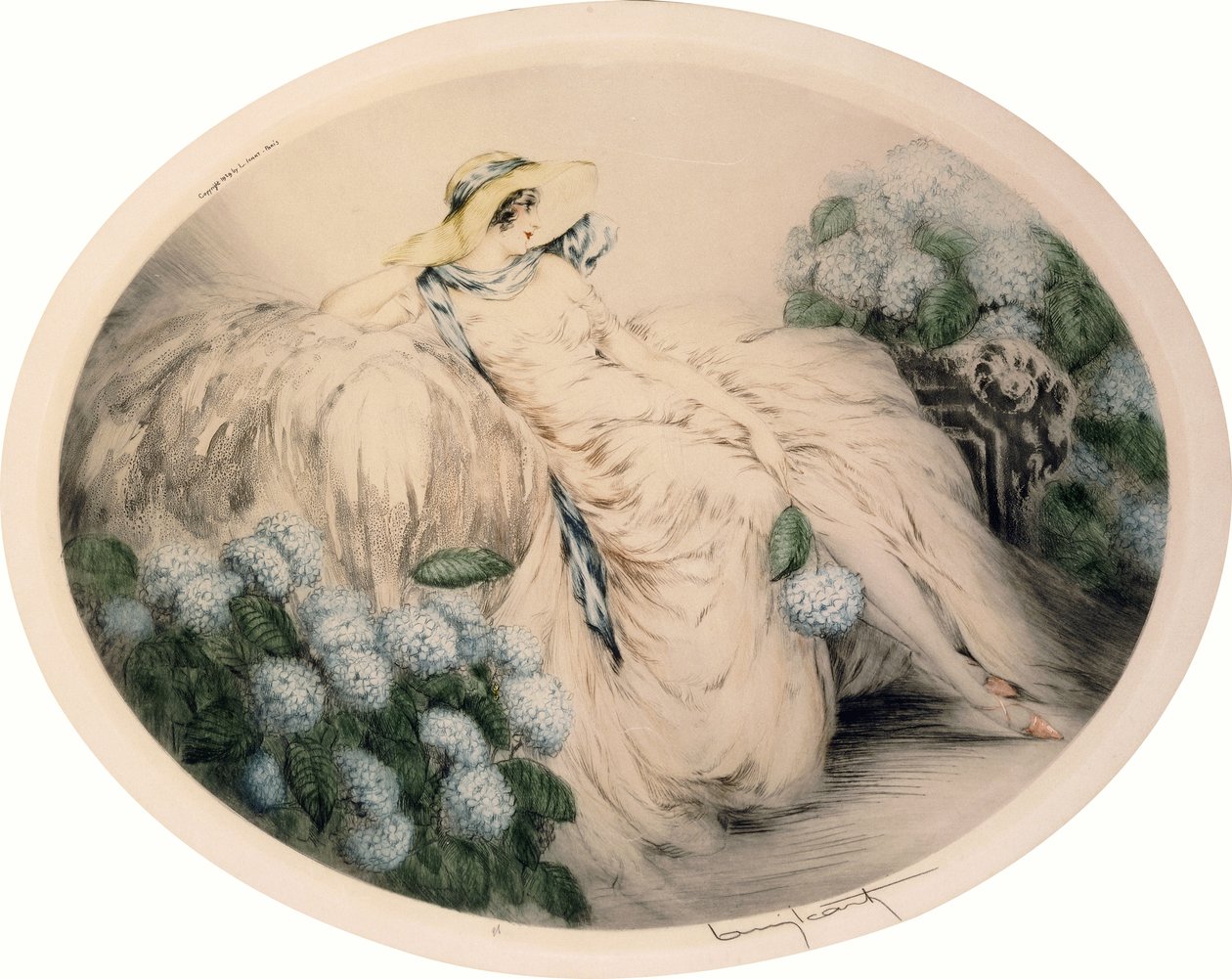 Hortensia af Louis Icart