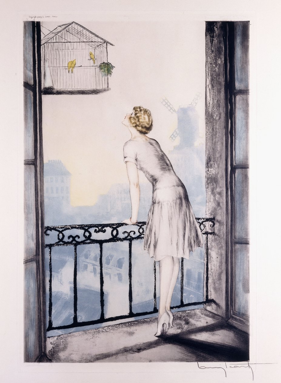 Montmartre af Louis Icart