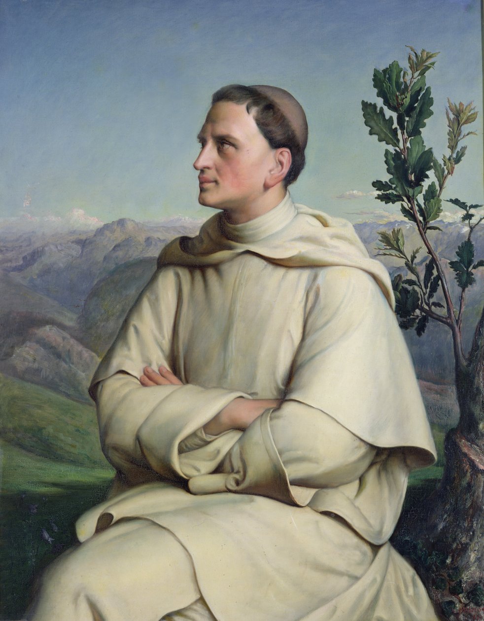 Henri Lacordaire (1802-61) i Sorreze, 1847 af Louis Janmot