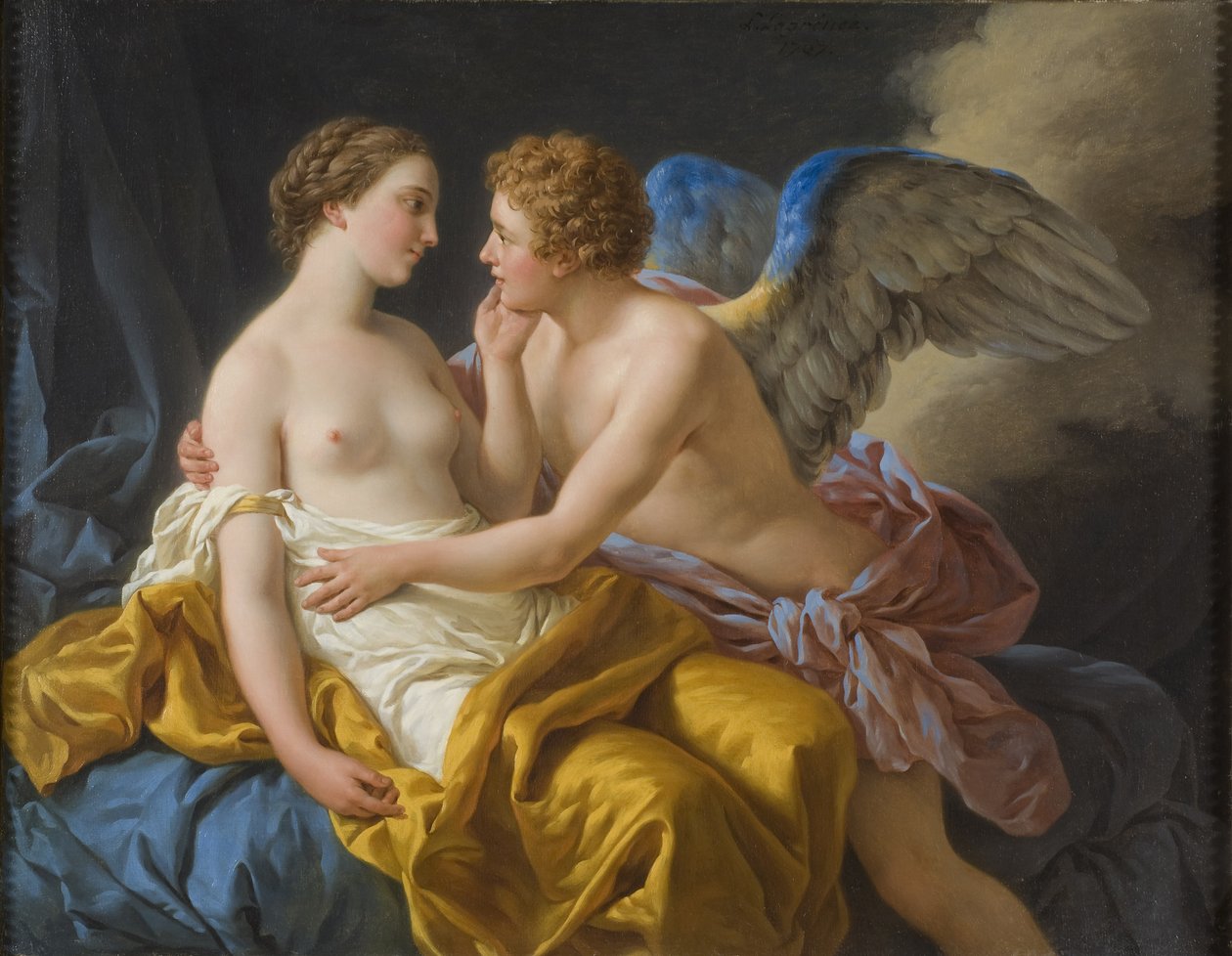 Amor og Psyche, før 1805 af Louis Jean François Lagrenée