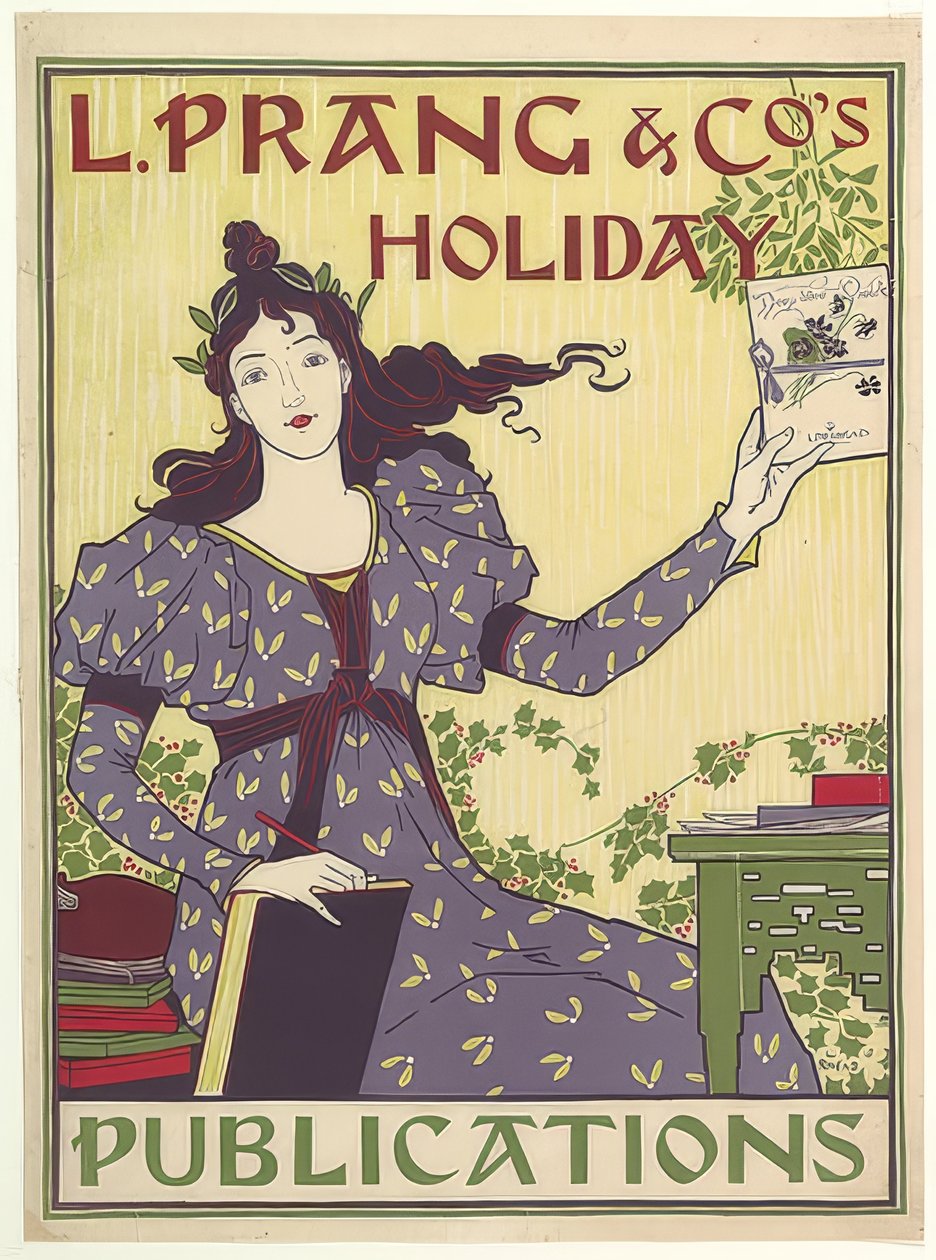 L. Prang & Co.s: Ferie. 1895 af Louis John Rhead