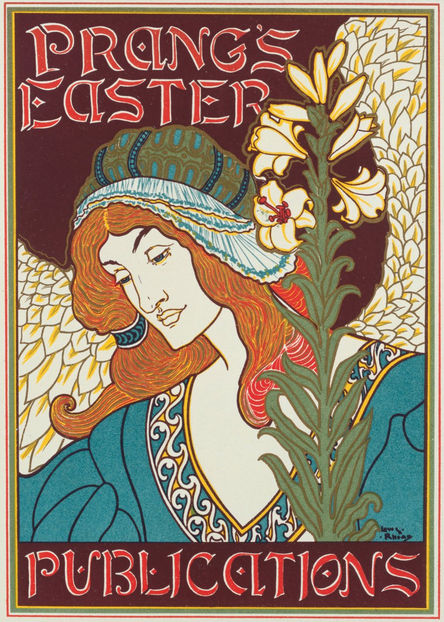Prangs påskepublikationer af Louis John Rhead