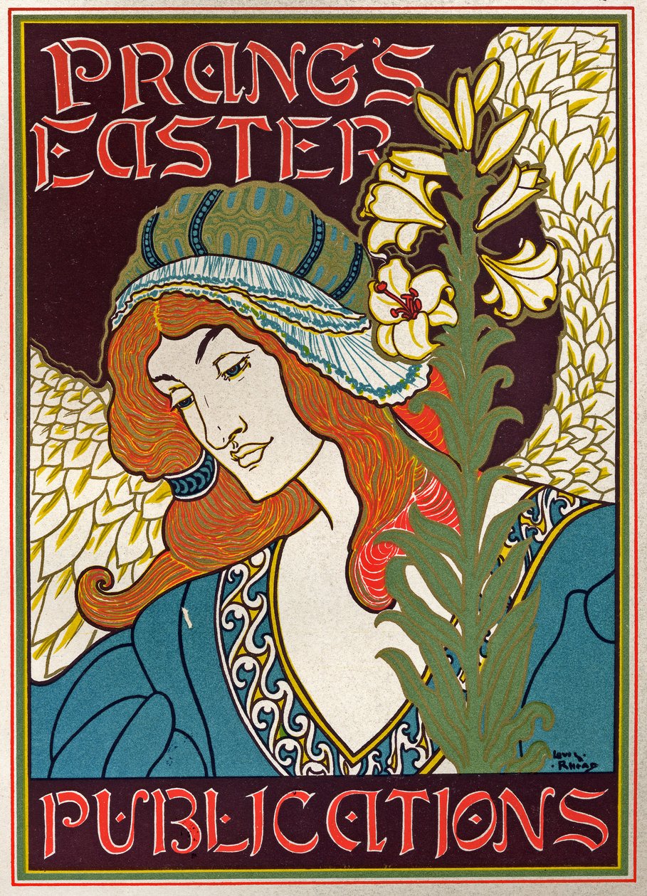 Prangs påskepublikationer af Louis John Rhead