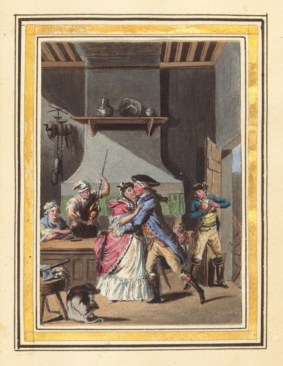 Manon Lescauts historie bind I, udgivet 1797. Skabere: Louis-Joseph Lefevre, Jacques Joseph Coiny. af Louis Joseph Lefevre, Jacques Joseph Coiny