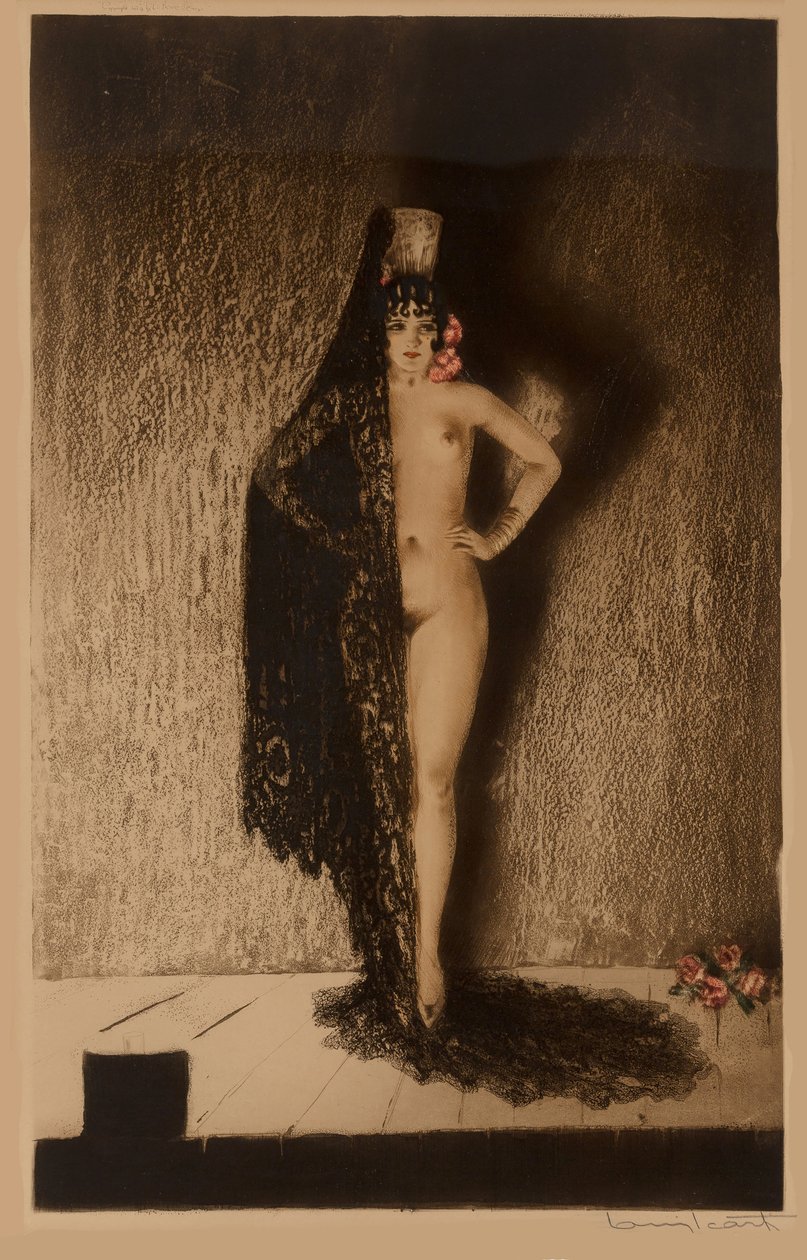 Conchita, 1929. af Louis Justin Laurent Icart