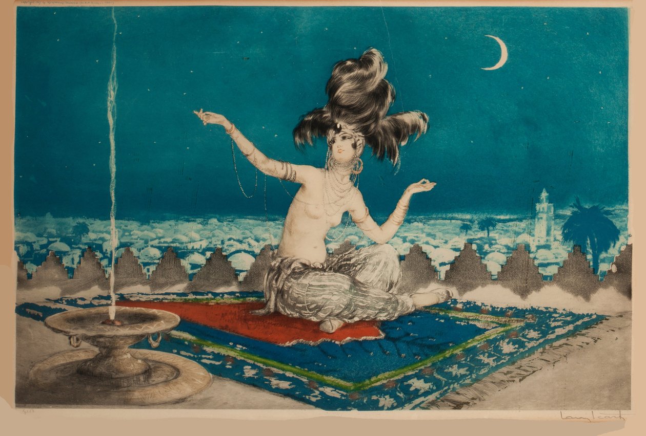 Sheherazade, ca 1927. af Louis Justin Laurent Icart