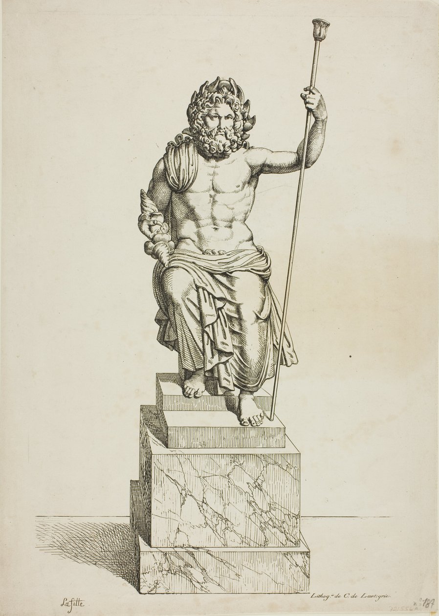 Jupiter, hentet fra M. Denons samling af Louis Lafitte