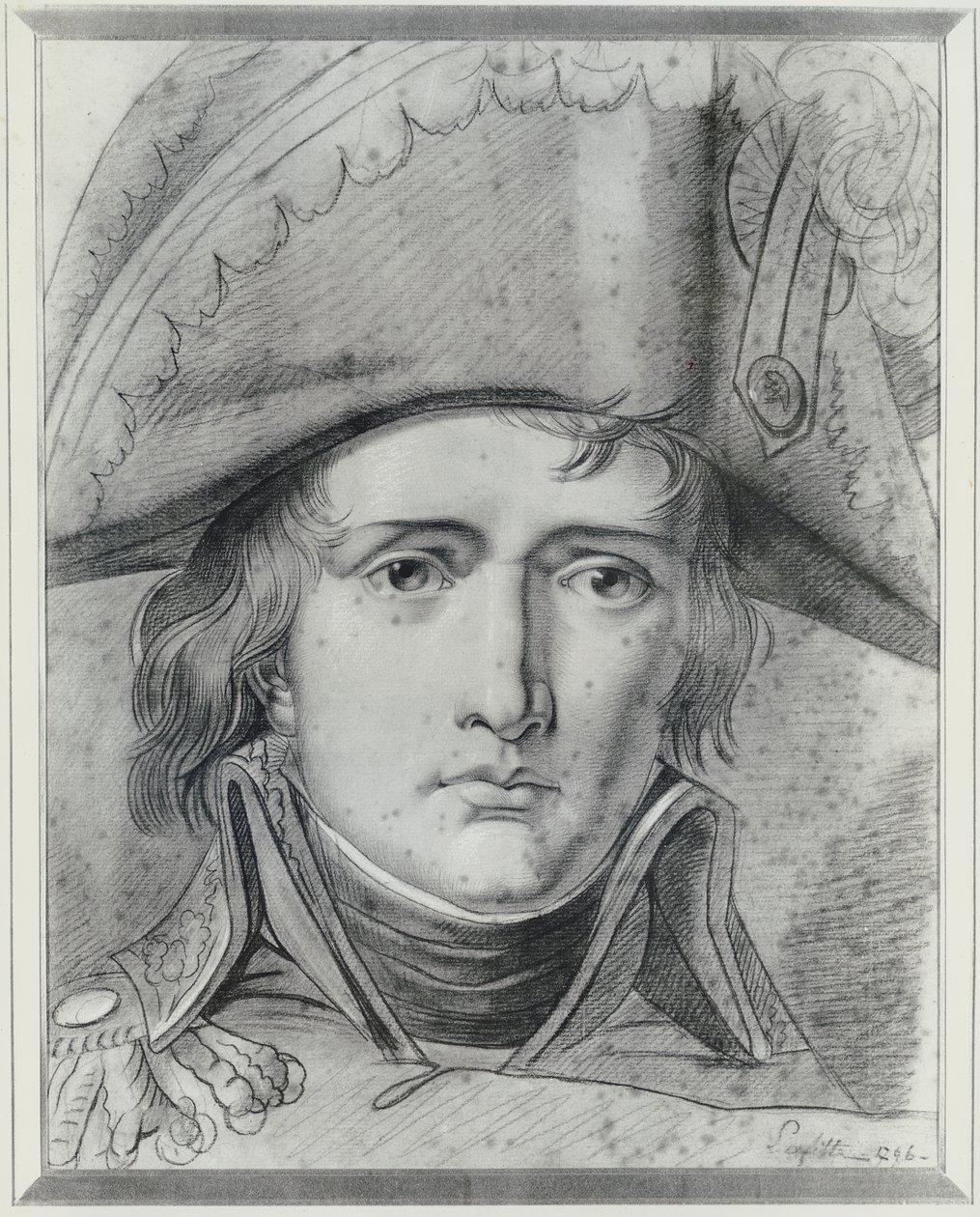 Portræt af General Bonaparte, 1796 af Louis Lafitte
