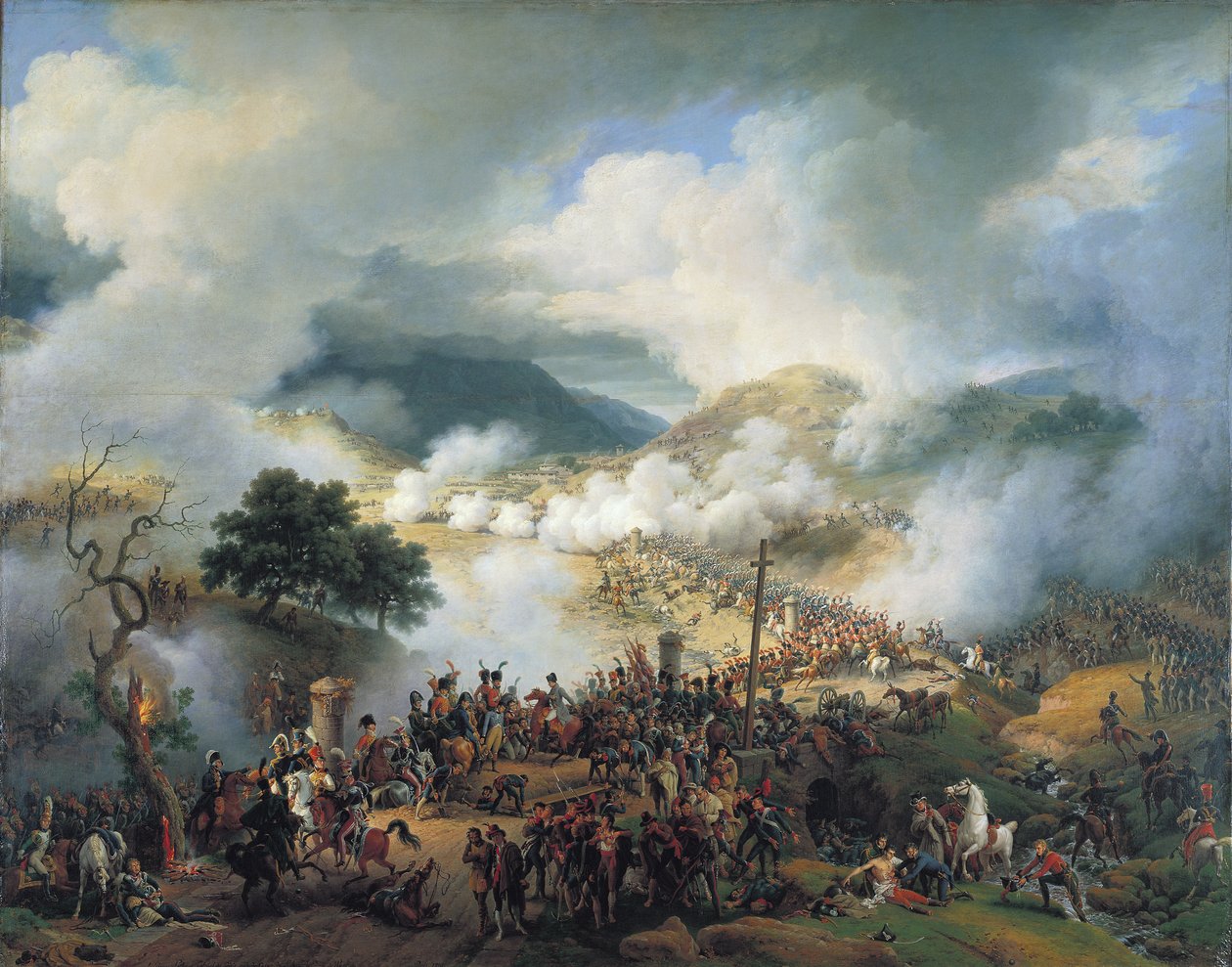 Slaget ved Somosierra, 30. november 1808 af Louis Lejeune
