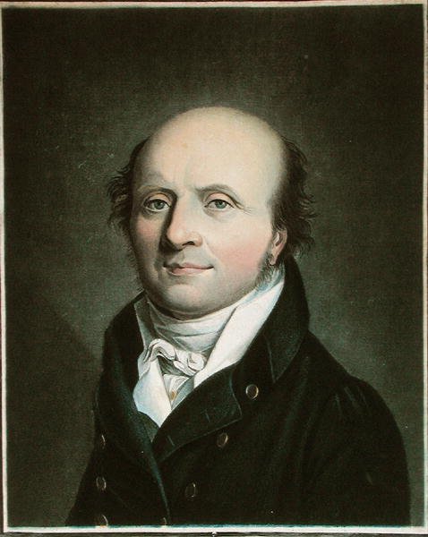 Antoine Dubois (1756-1837) graveret af Gautier (farvet gravering) af Louis Leopold (after) Boilly