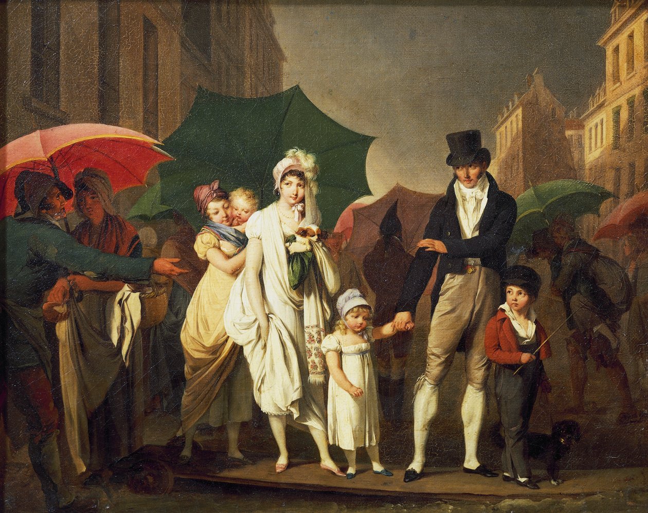 Regnregn af Louis Leopold Boilly