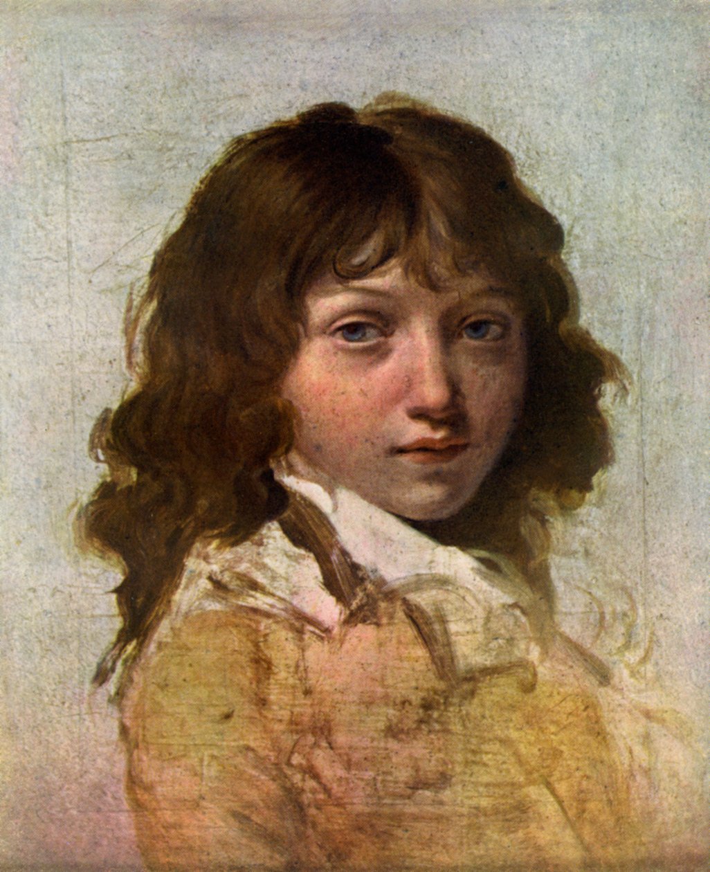 Head of a Boy, begyndelsen af det 19. århundrede. af Louis Leopold Boilly