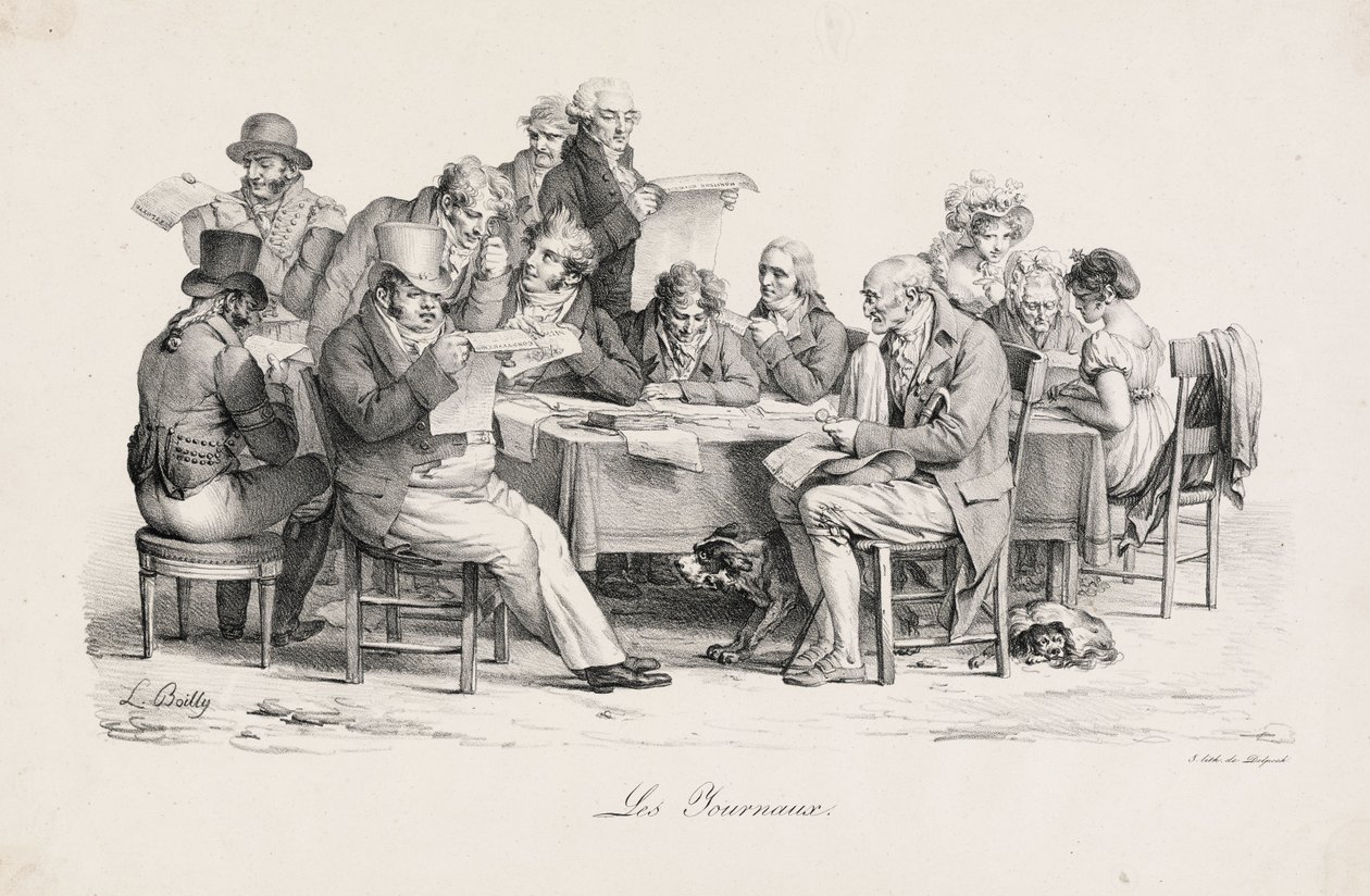 Aviserne af Louis Leopold Boilly