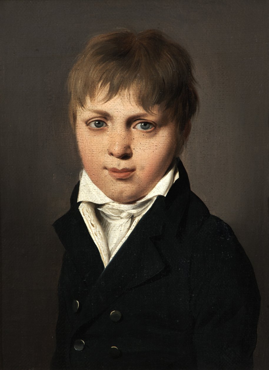 Portræt af François Touchard af Louis Leopold Boilly