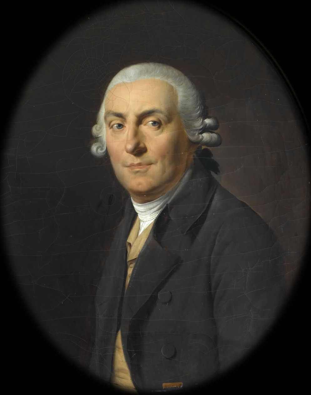 Portræt af Jean-Francois Marmontel 1723-1799 af Louis Leopold Boilly