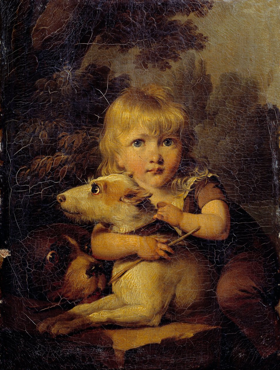 Portræt af Louis Arnault (1803-1885) Børnemaleri af Louis Leopold Boilly (1761-1845) 1808 ca. Sol. 0,22x0,16 m af Louis Leopold Boilly