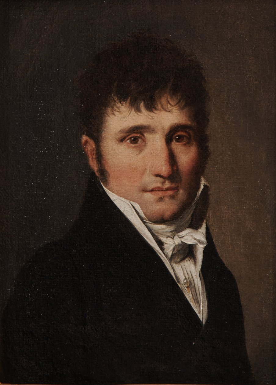 Portræt af en mand af Louis Leopold Boilly