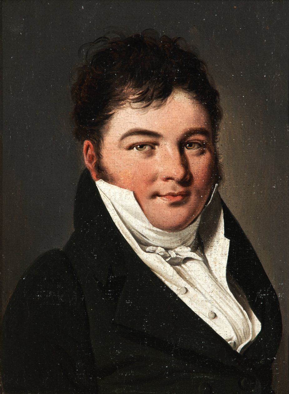 Portræt af en mand af Louis Leopold Boilly