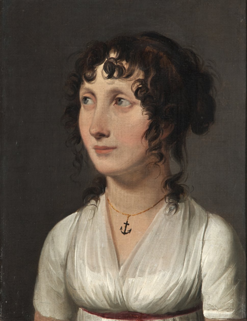 Portræt af en kvinde af Louis Leopold Boilly