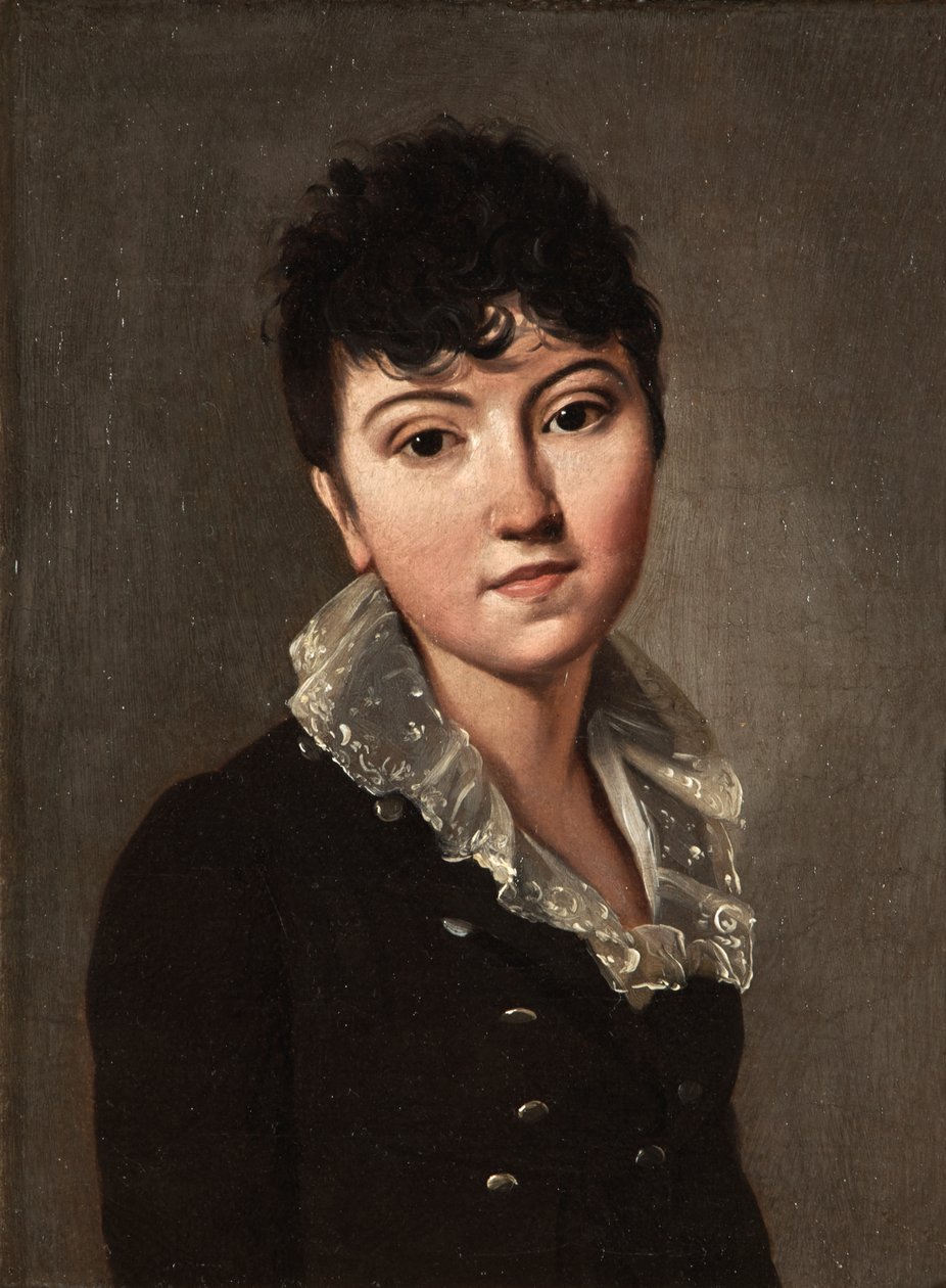 Portræt af en kvinde af Louis Leopold Boilly