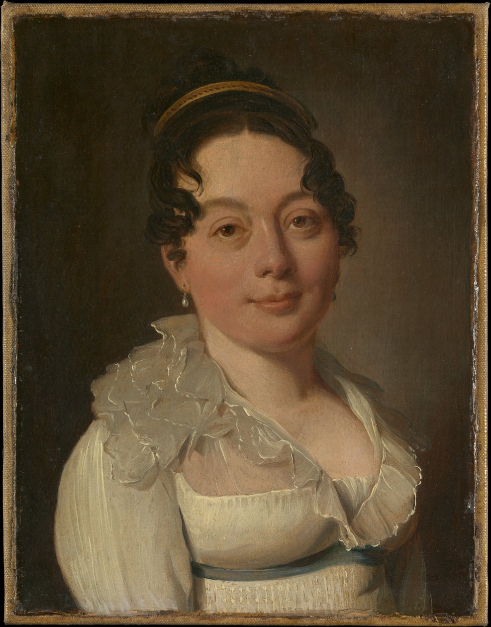 Portræt af en kvinde af Louis Leopold Boilly