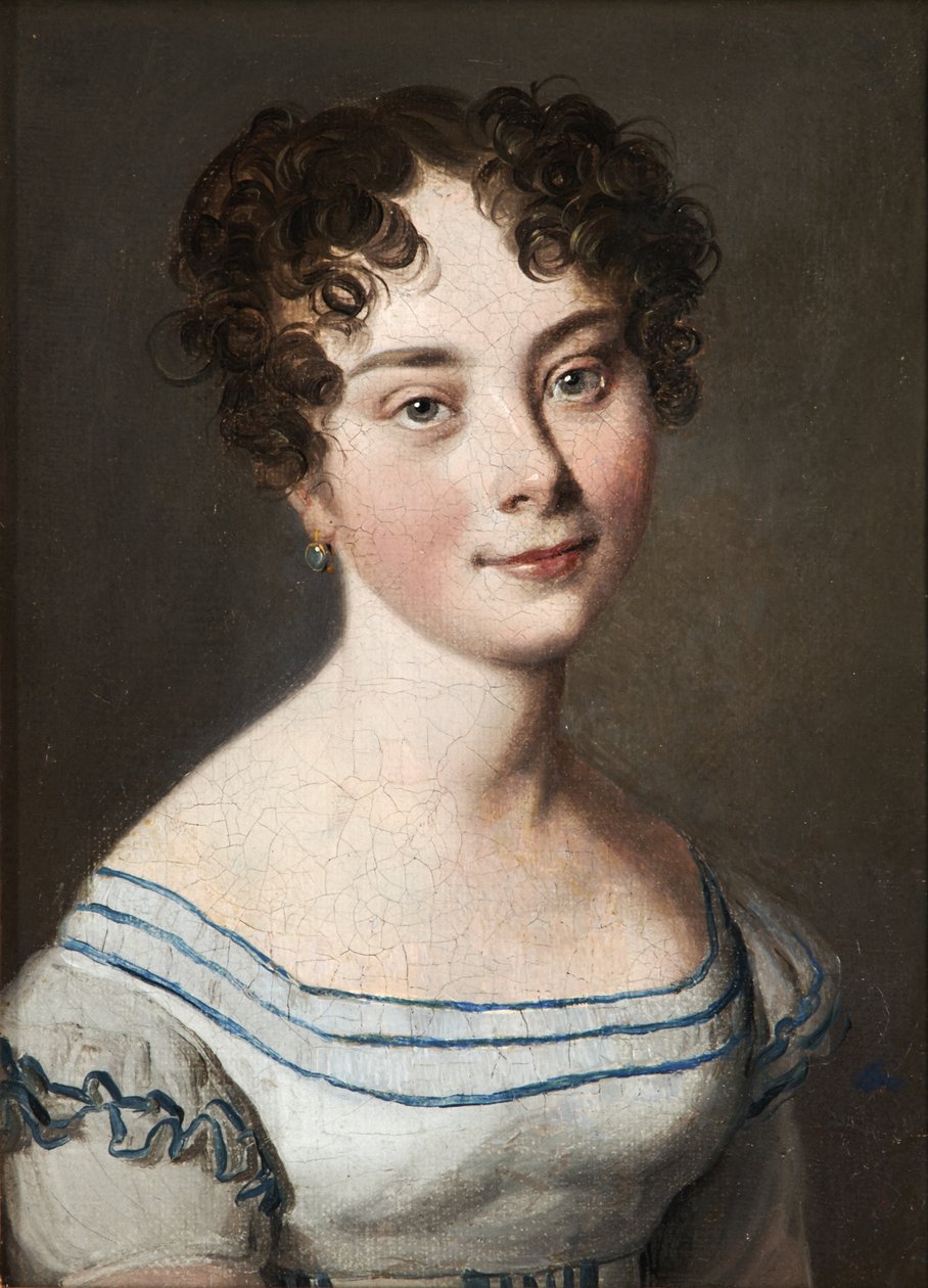 Portræt af en kvinde af Louis Leopold Boilly