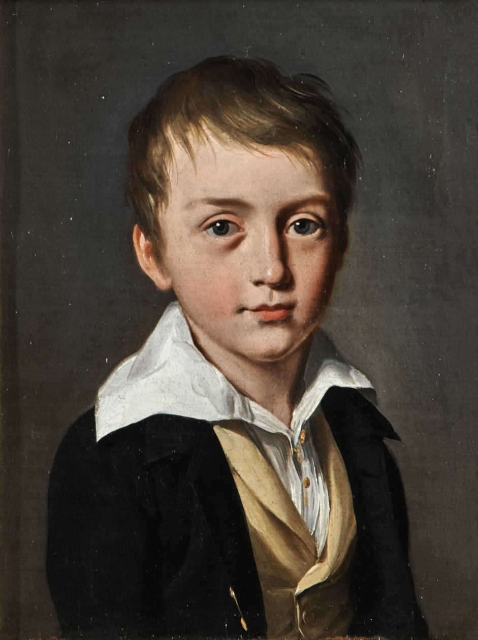 Portræt af en ung dreng af Louis Leopold Boilly