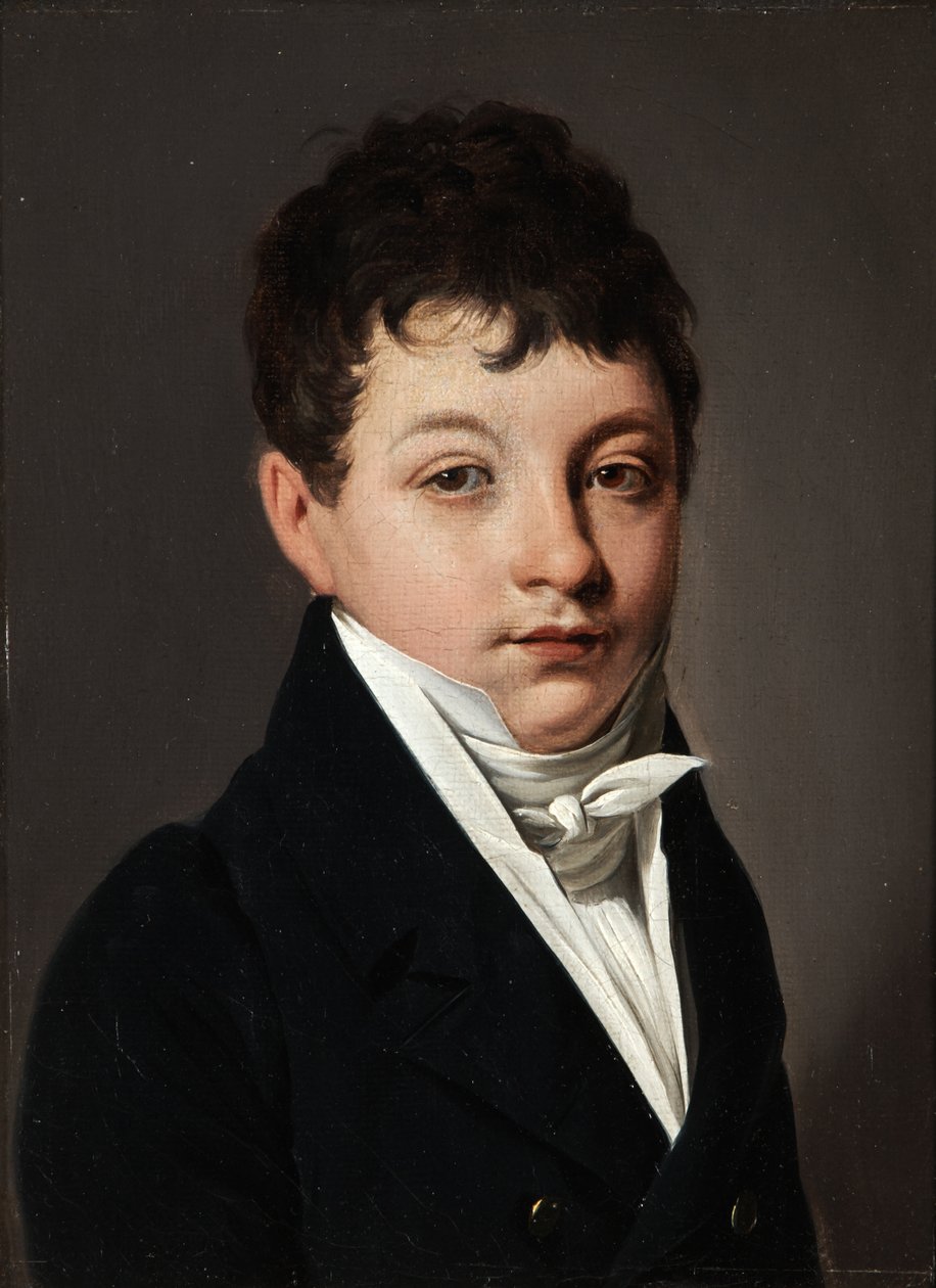 Portræt af en ung dreng af Louis Leopold Boilly