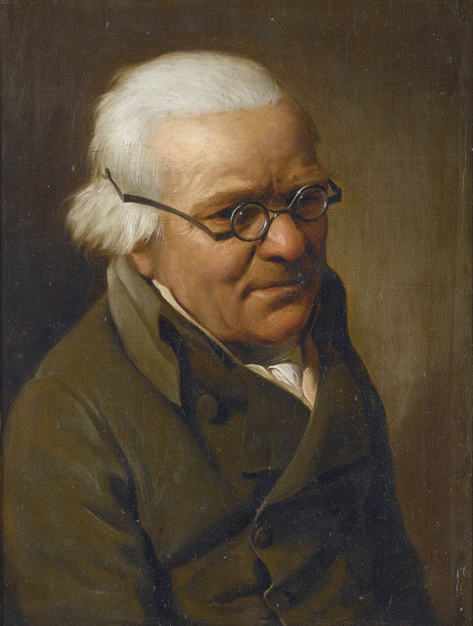 Portræt af en mand iført briller par Boilly, Louis-Leopold (1761-1845). Olie på lærred, størrelse: 21,9x17 af Louis Leopold Boilly