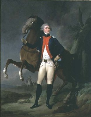 Portræt af Marquis de La Fayette (1757-1834) af Louis Leopold Boilly