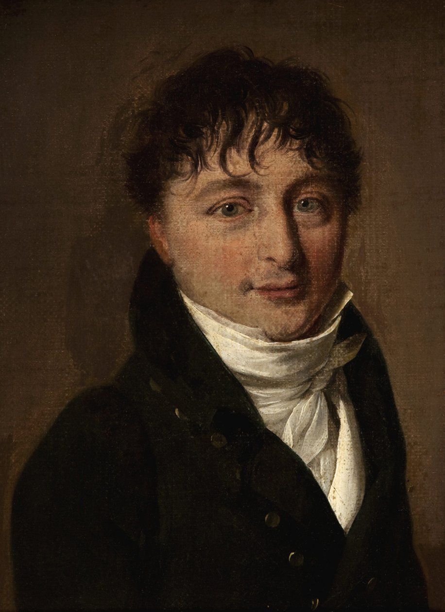 Portræt af komponisten Charles Gounod 1818-1893 af Louis Leopold Boilly