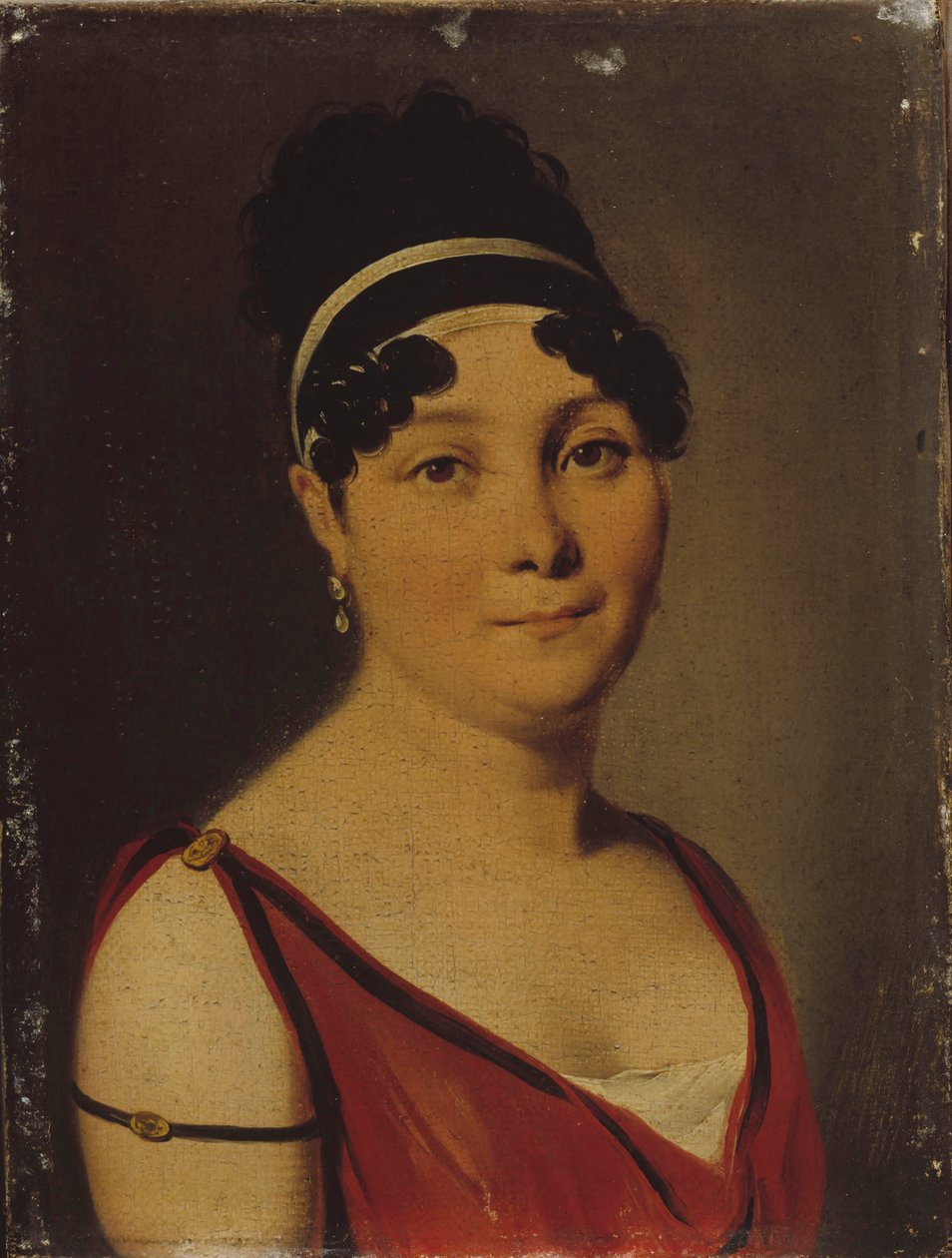 Portræt af operasangerinden Caroline Branchu 1780-1850, ca. 1810. af Louis Leopold Boilly