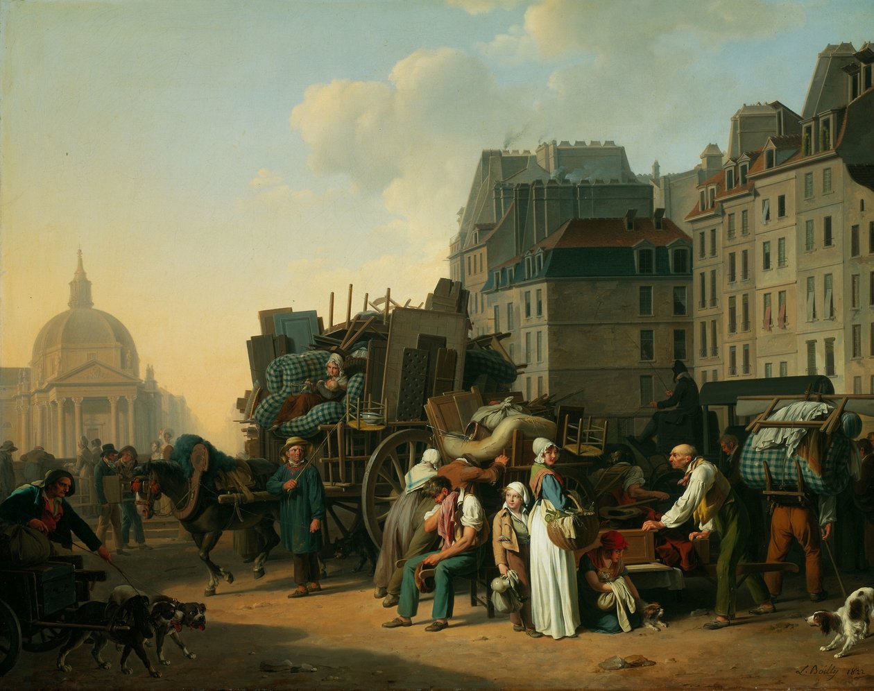 Flytningerne af Louis Leopold Boilly