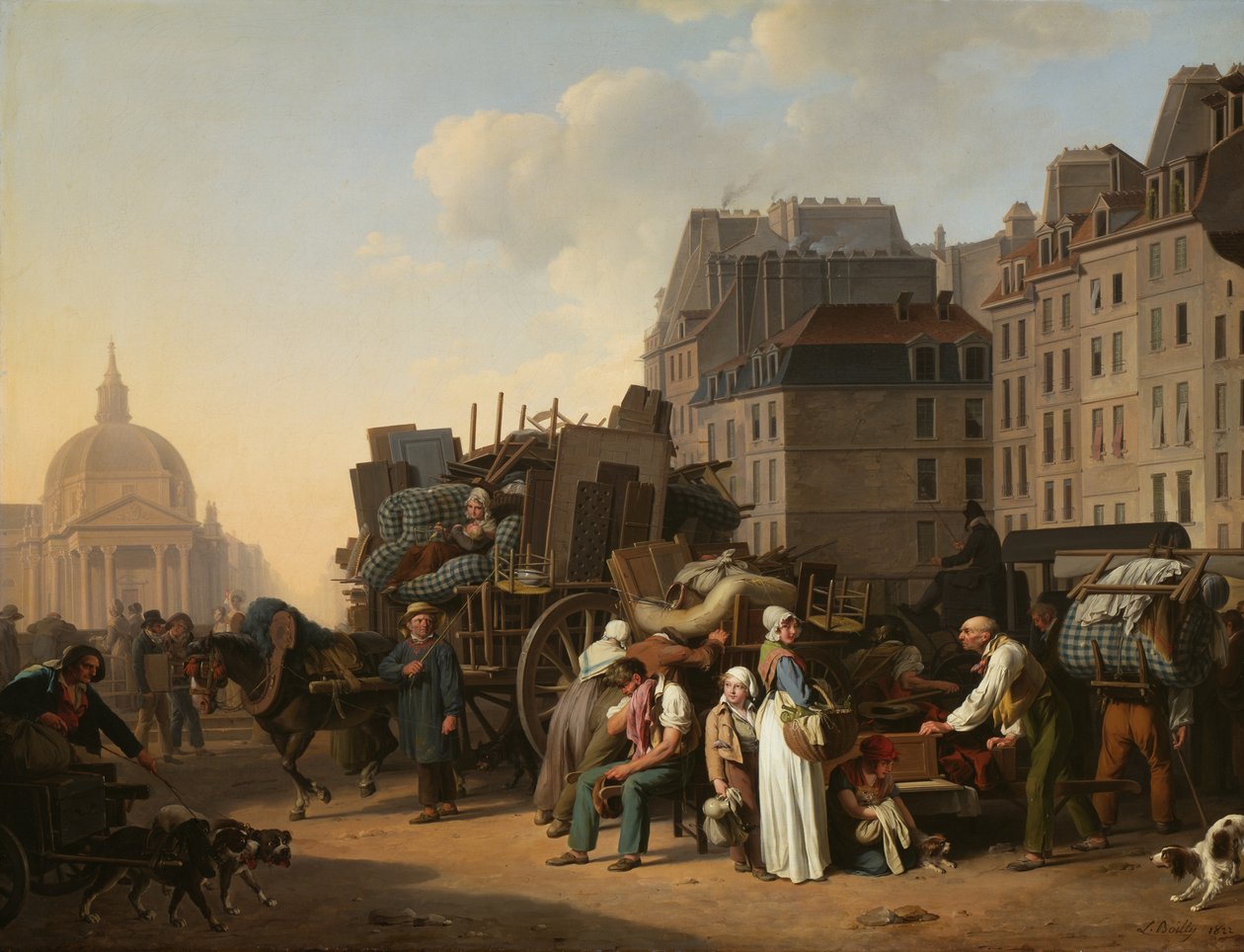 Bevægelserne af Louis Leopold Boilly