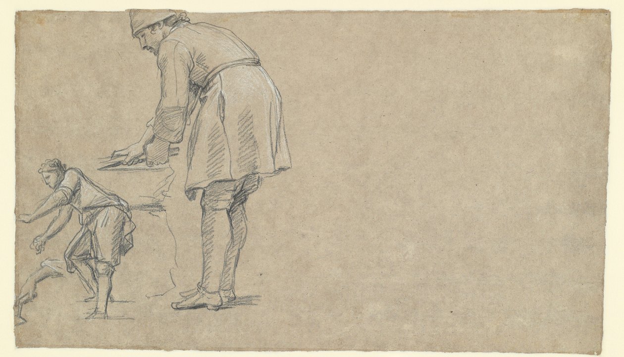 Figurstudier (omvendt) af Louis Licherie de Beurie