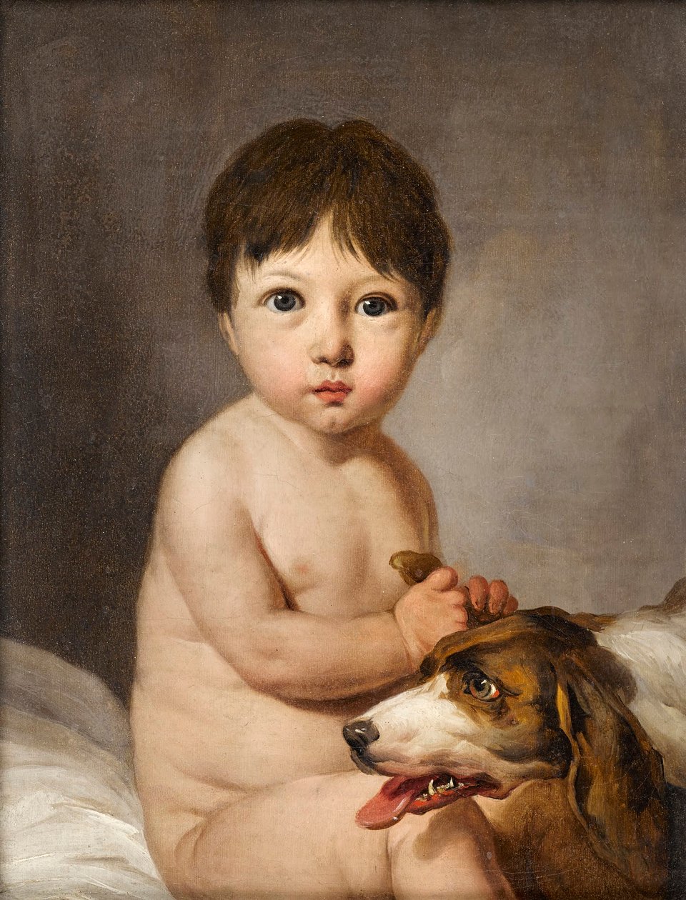 Louis-Léopold Boilly - Portræt af en lille dreng af Louis Leopold Boilly