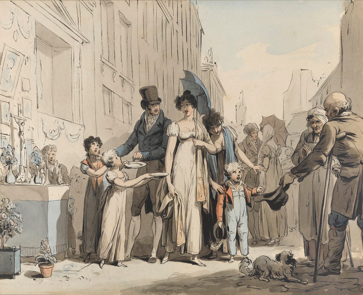 Louis-Léopold Boilly - Det lille kapel af Louis Leopold Boilly