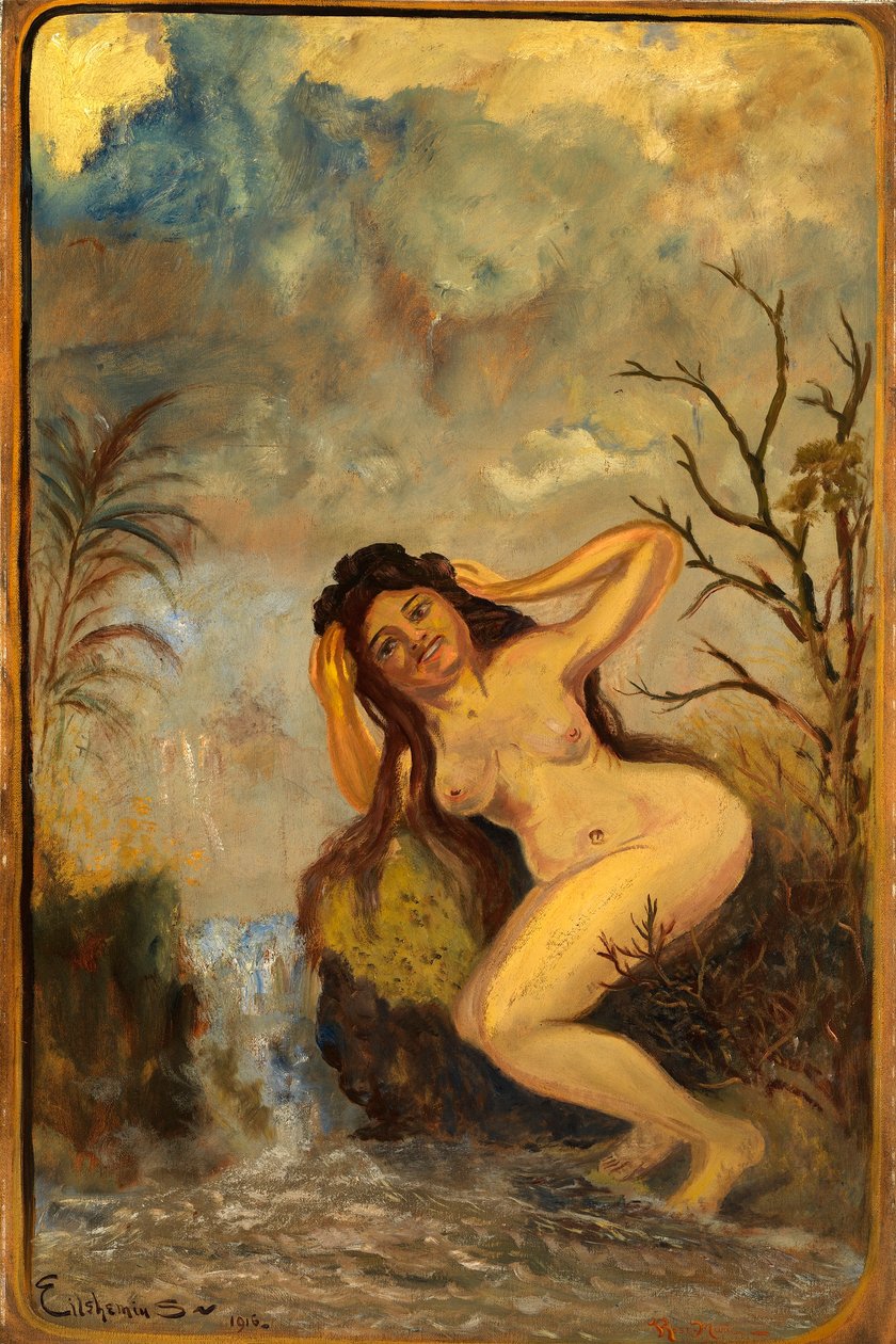 Portræt af Rose Marie af Louis M. Eilshemius