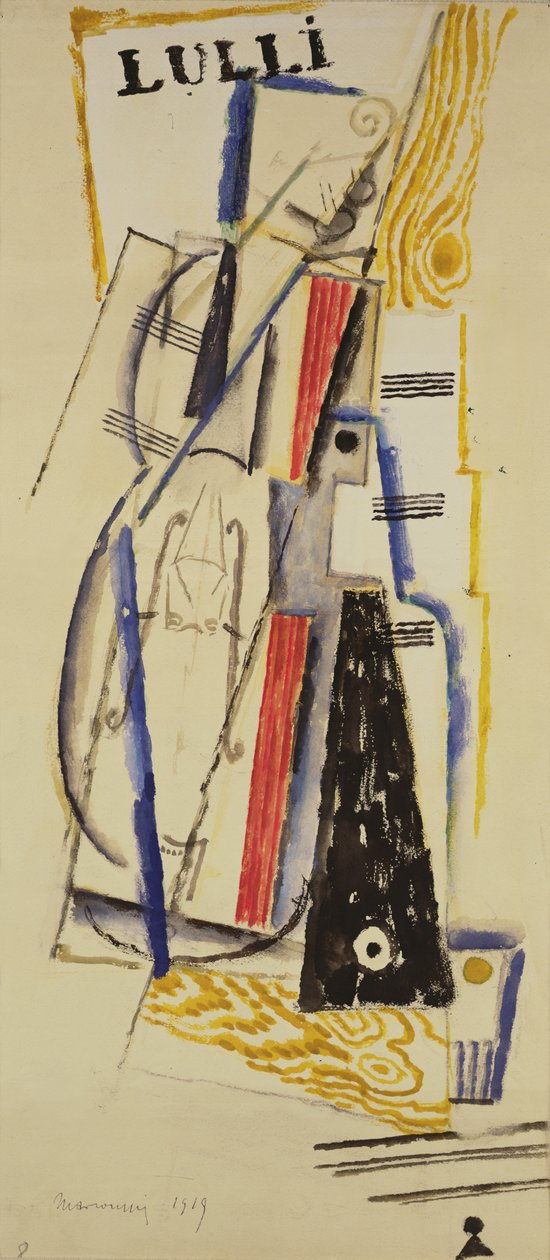 Abstrakt Lulli, 1919 af Louis Marcoussis