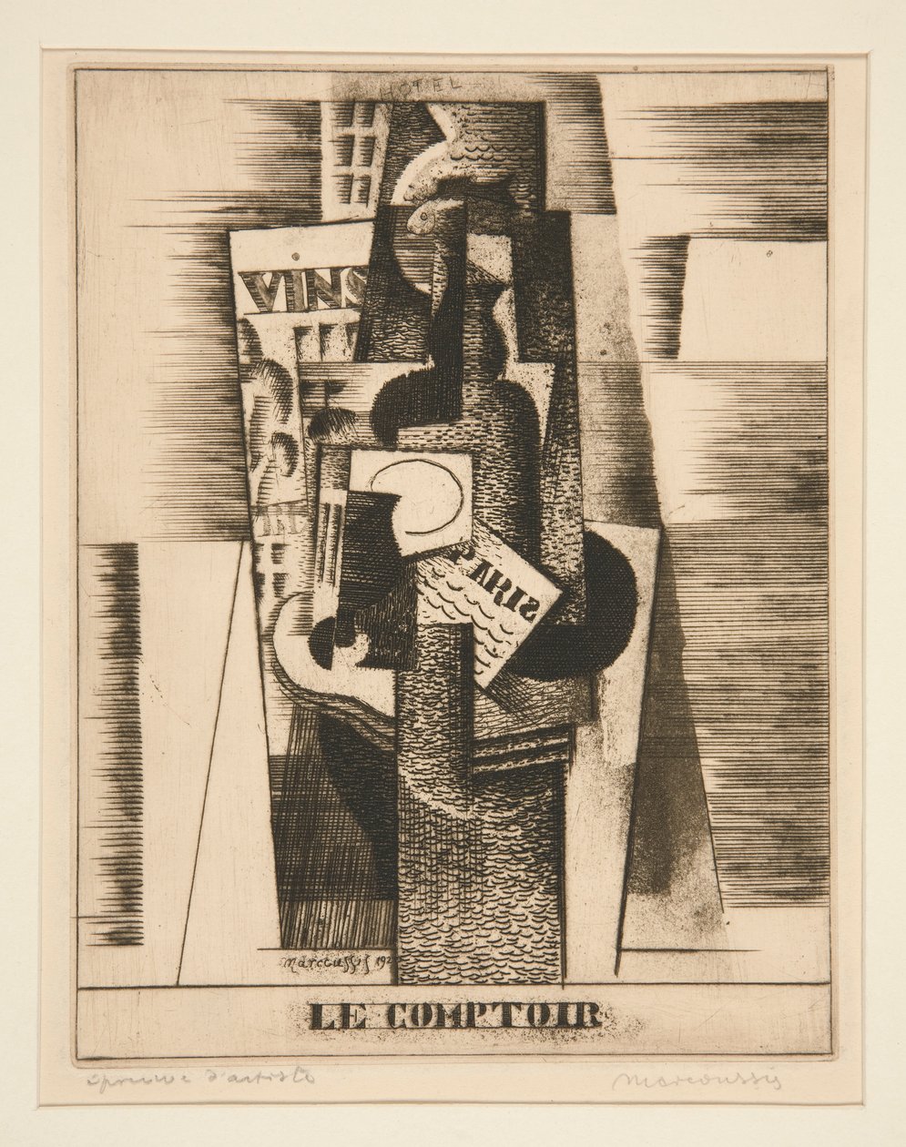 Disken af Louis Marcoussis