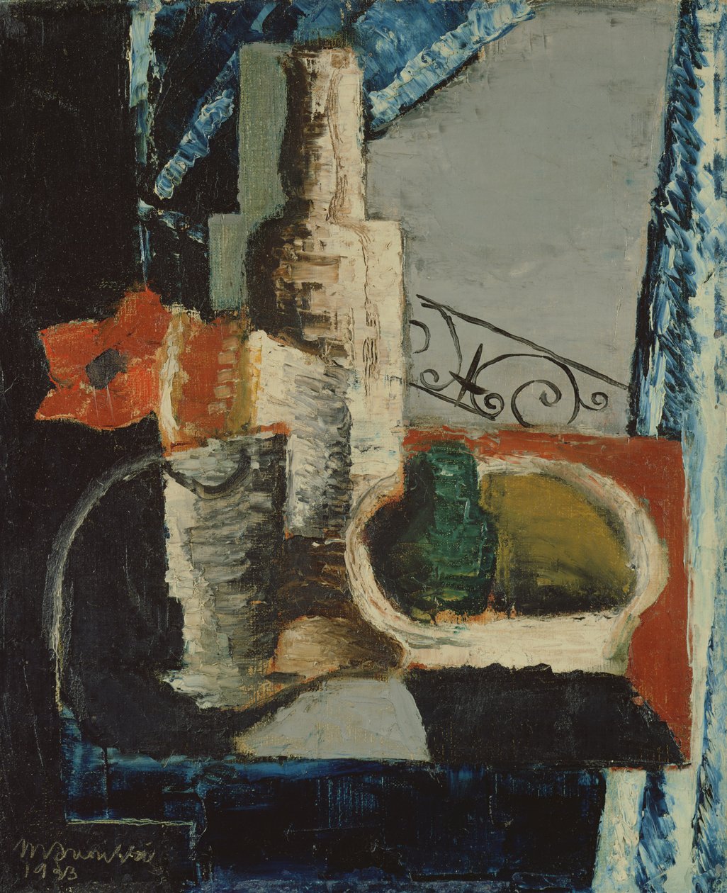 Stilleben, 1923 af Louis Marcoussis