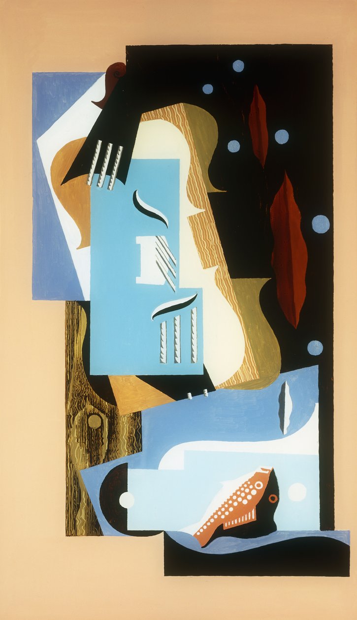 Stilleben med den store bjørn; Nature Morte a la Grande Ourse, 1926 af Louis Marcoussis