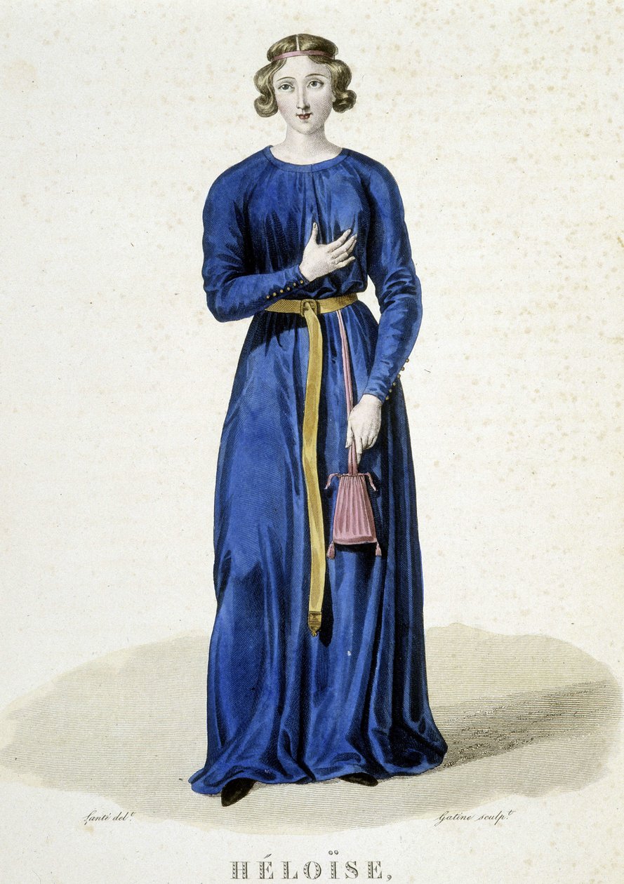 Héloise - i ""French Gallery of Famous Women"" af Louis Marie Lante