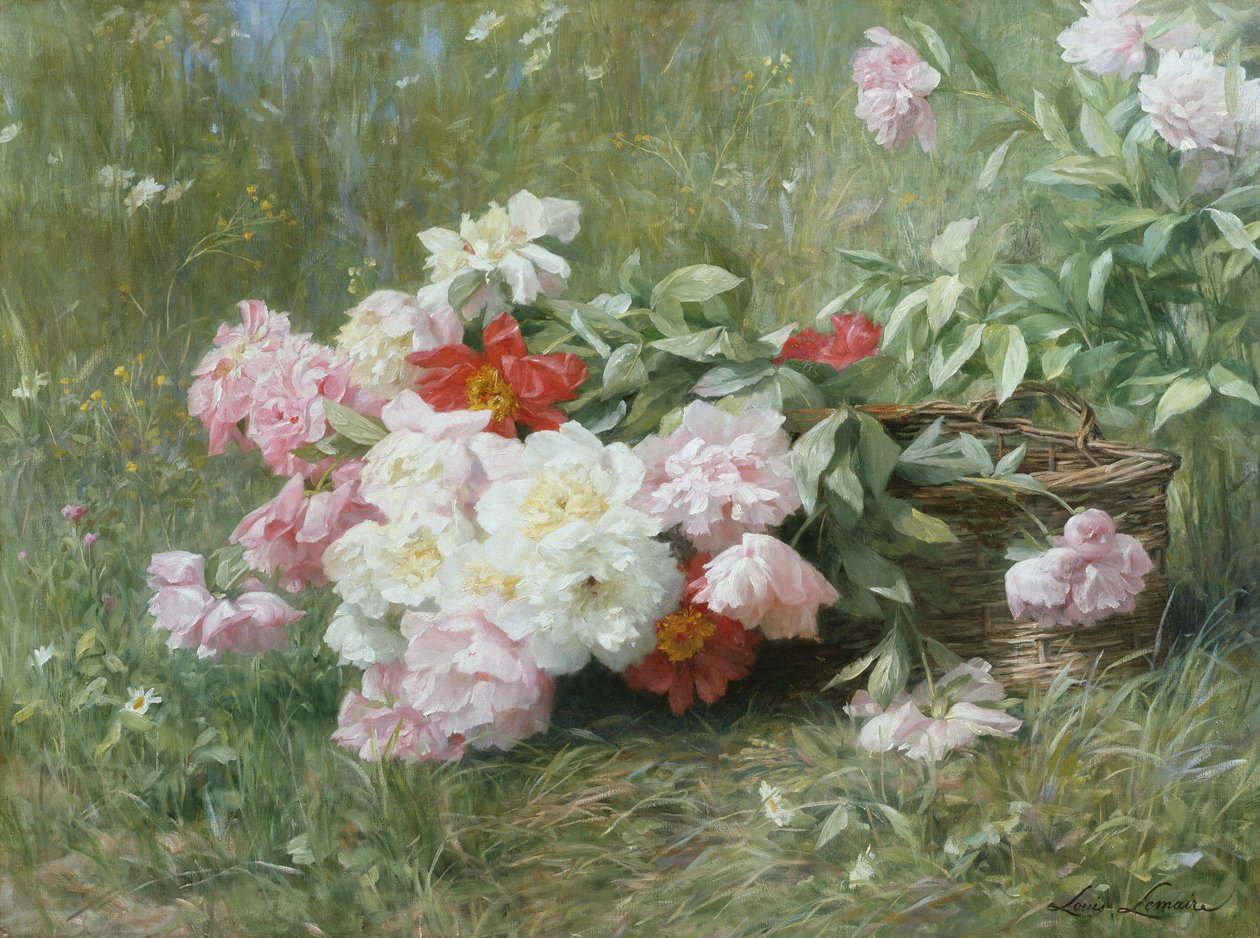 Frisk afskårne blomster af Louis Marie Lemaire