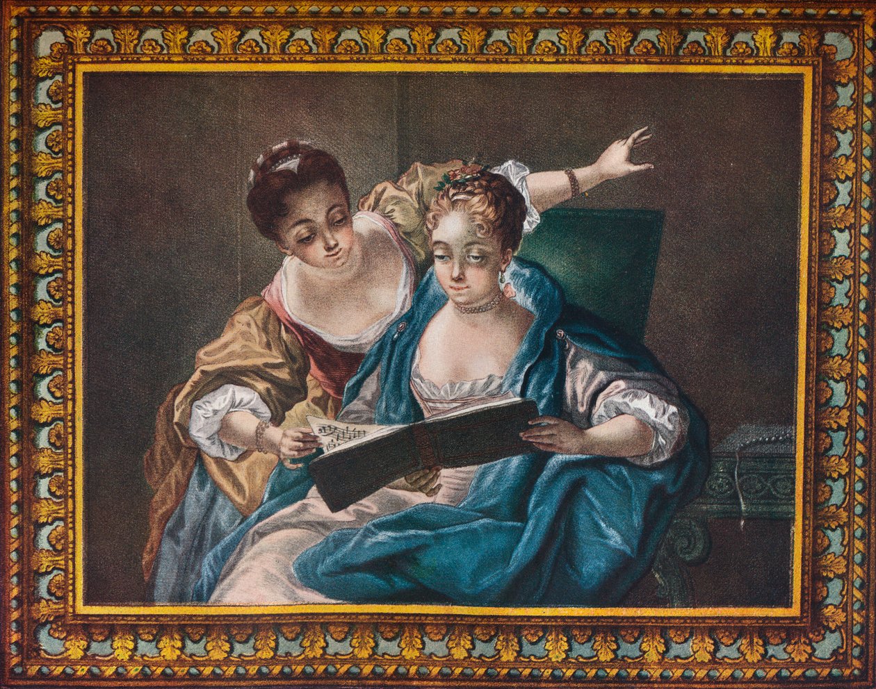 The Fine Muletioners, 1775. Kunstnere: Louis Marin Bonnet, JT Herbert Baily. af Louis Marin Bonnet