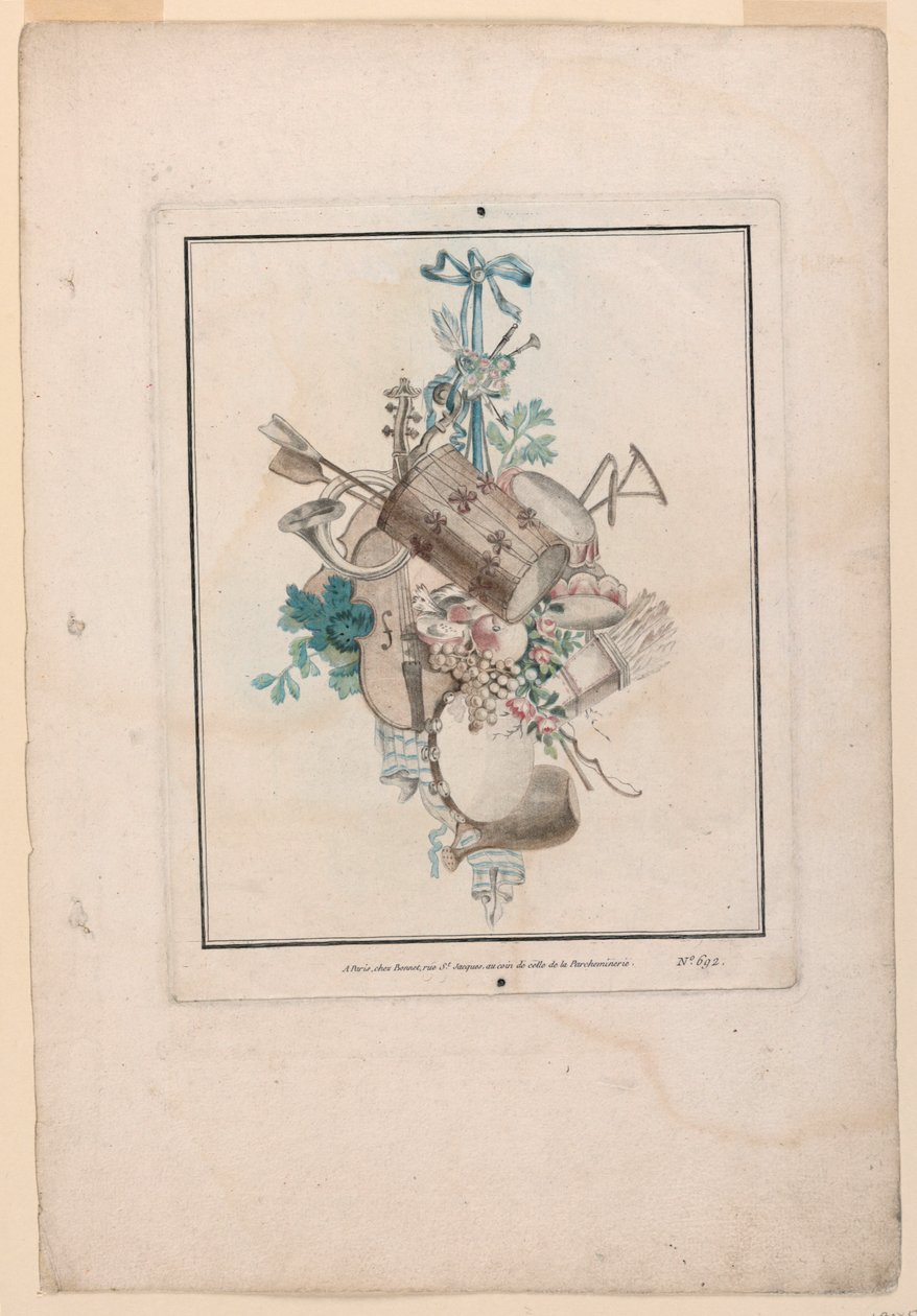 Trofæer af Louis Marin Bonnet